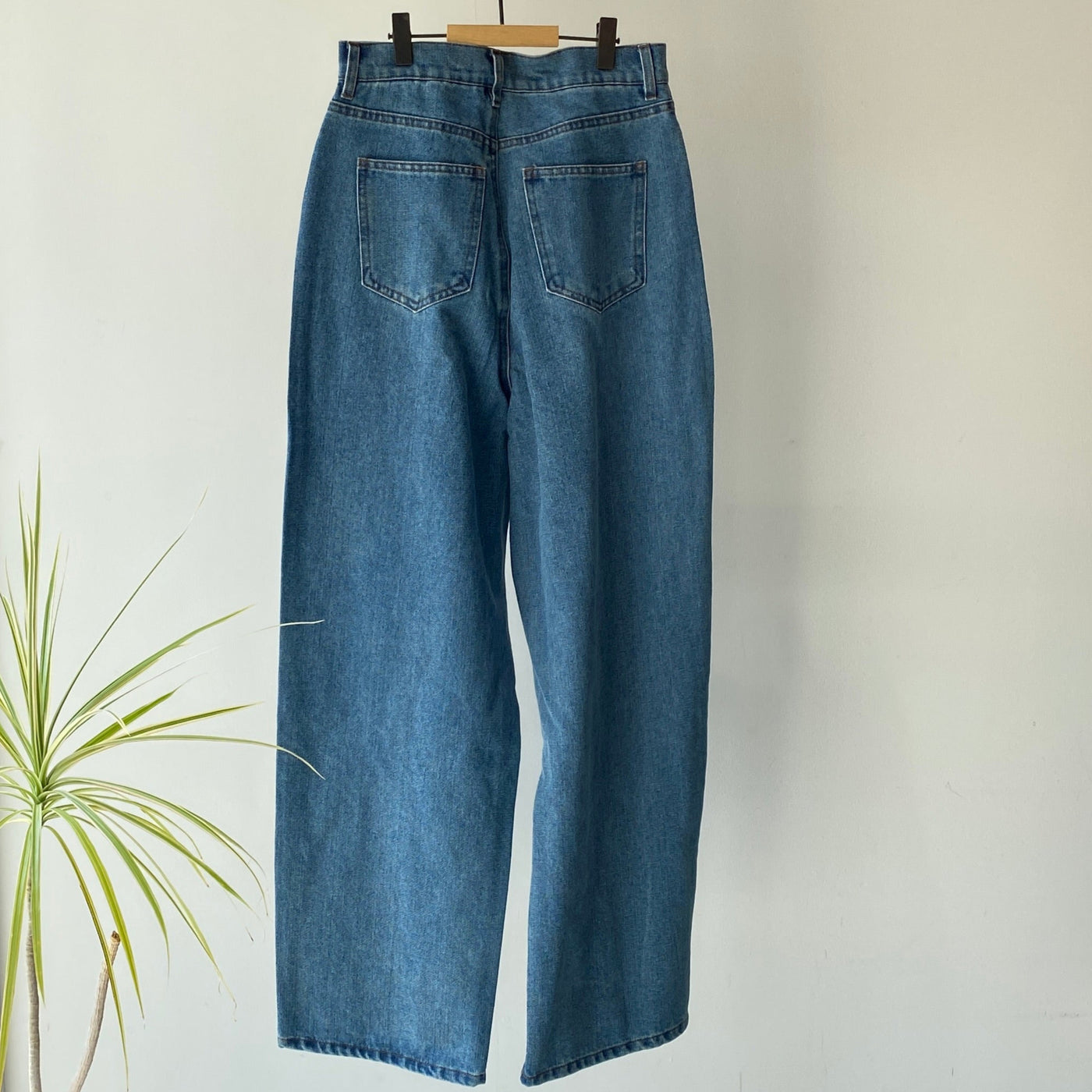 【ハモミシノオトナフク】Center-switched semiwide pants