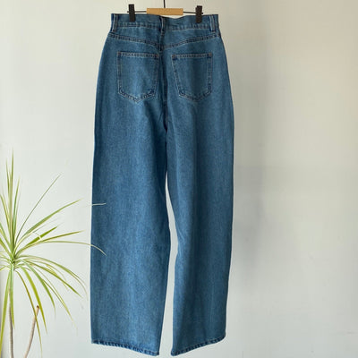 【ハモミシノオトナフク】Center-switched semiwide pants