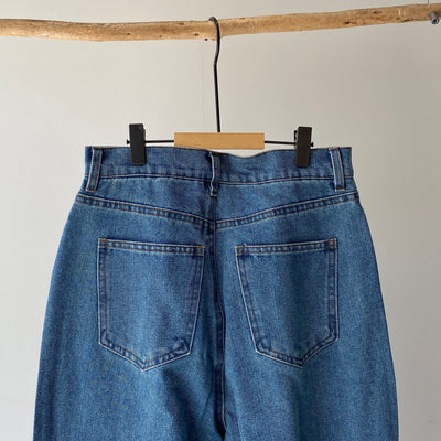 【ハモミシノオトナフク】Center-switched semiwide pants