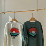 【hamomisi】SUN GOES DOWN SWEAT(110)