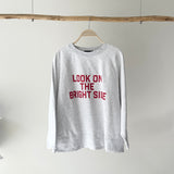 【ハモミシノオトナフク】Wide sleeve logo print PO