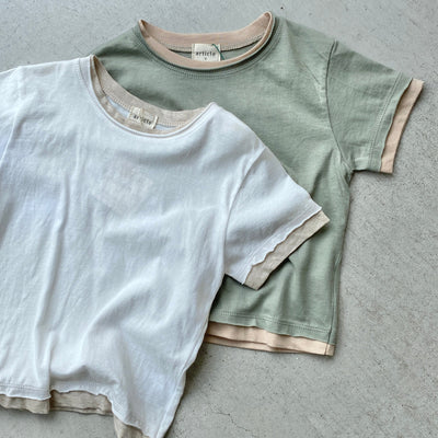 【hamomisi】Simple T-shirt(90~110)