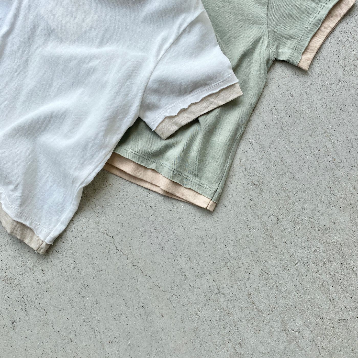 【hamomisi】Simple T-shirt(90~110)