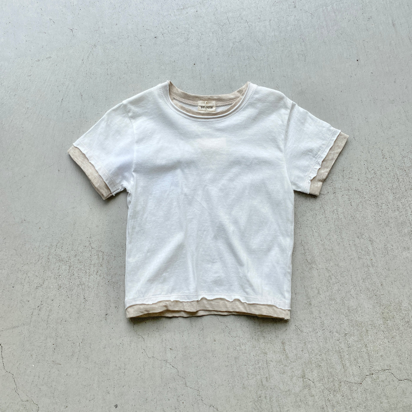 【hamomisi】Simple T-shirt(90~110)