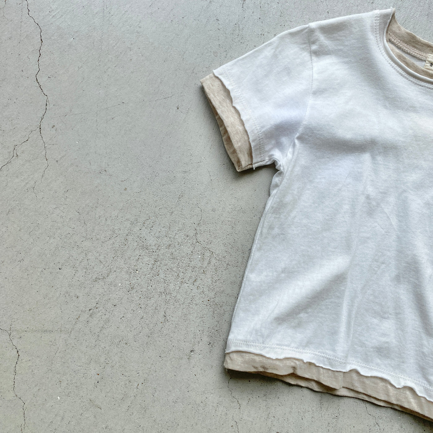 【hamomisi】Simple T-shirt(90~110)