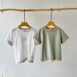 【hamomisi】Simple T-shirt(90~110)