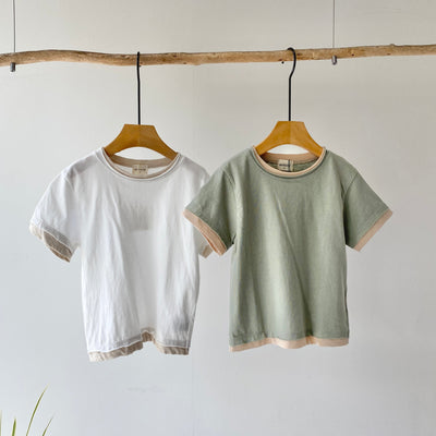 【hamomisi】Simple T-shirt(90~110)