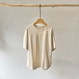【hamomisi】Cotton Plain t-shirt(90~120)