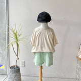 【hamomisi】Cotton Plain t-shirt(90~120)