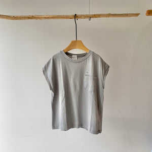 【hamomisi】Simple no sleeve T-shirt(90~120)