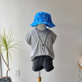 【hamomisi】Simple no sleeve T-shirt(90~120)