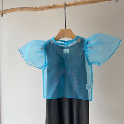 【hamomisi】Puff sleeve blouse(80.90.110)