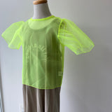 【hamomisi】Puff sleeve blouse(80.90.110)