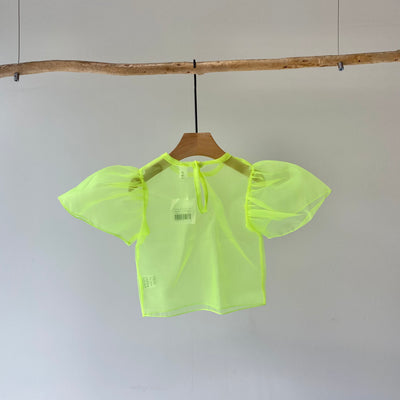 【hamomisi】Puff sleeve blouse(80.90.110)