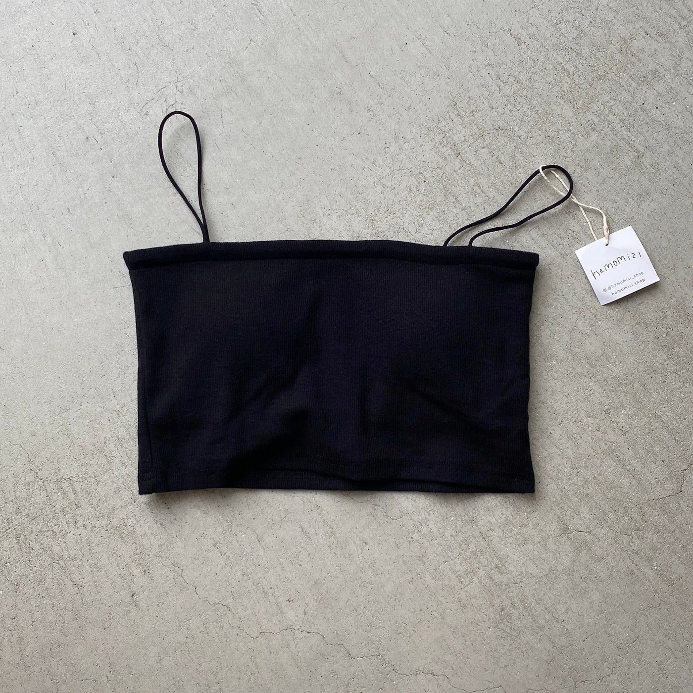 【ハモミシノオトナフク】teleco short length cami