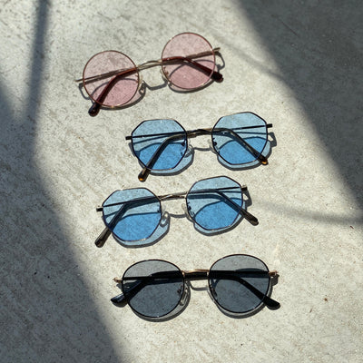 【ハモミシノオトナフク】メタルフレームサングラス　1~4