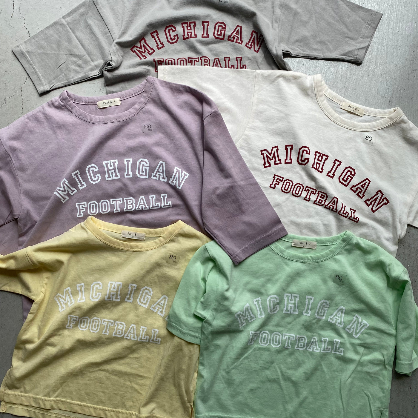 【hamomisi】Plain long T-shirt(80~150)