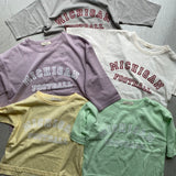 【hamomisi】Plain long T-shirt(80~150)