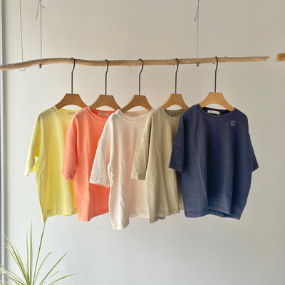 【hamomisi】Simple T-shirt(80~130)