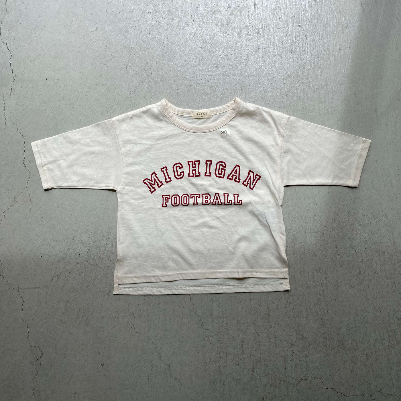 【hamomisi】Plain long T-shirt(80~150)