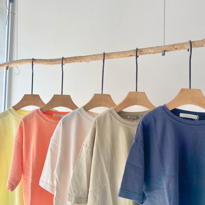 【hamomisi】Simple T-shirt(80~130)