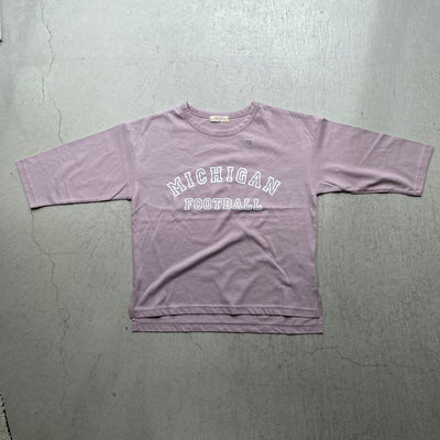 【hamomisi】Plain long T-shirt(80~150)