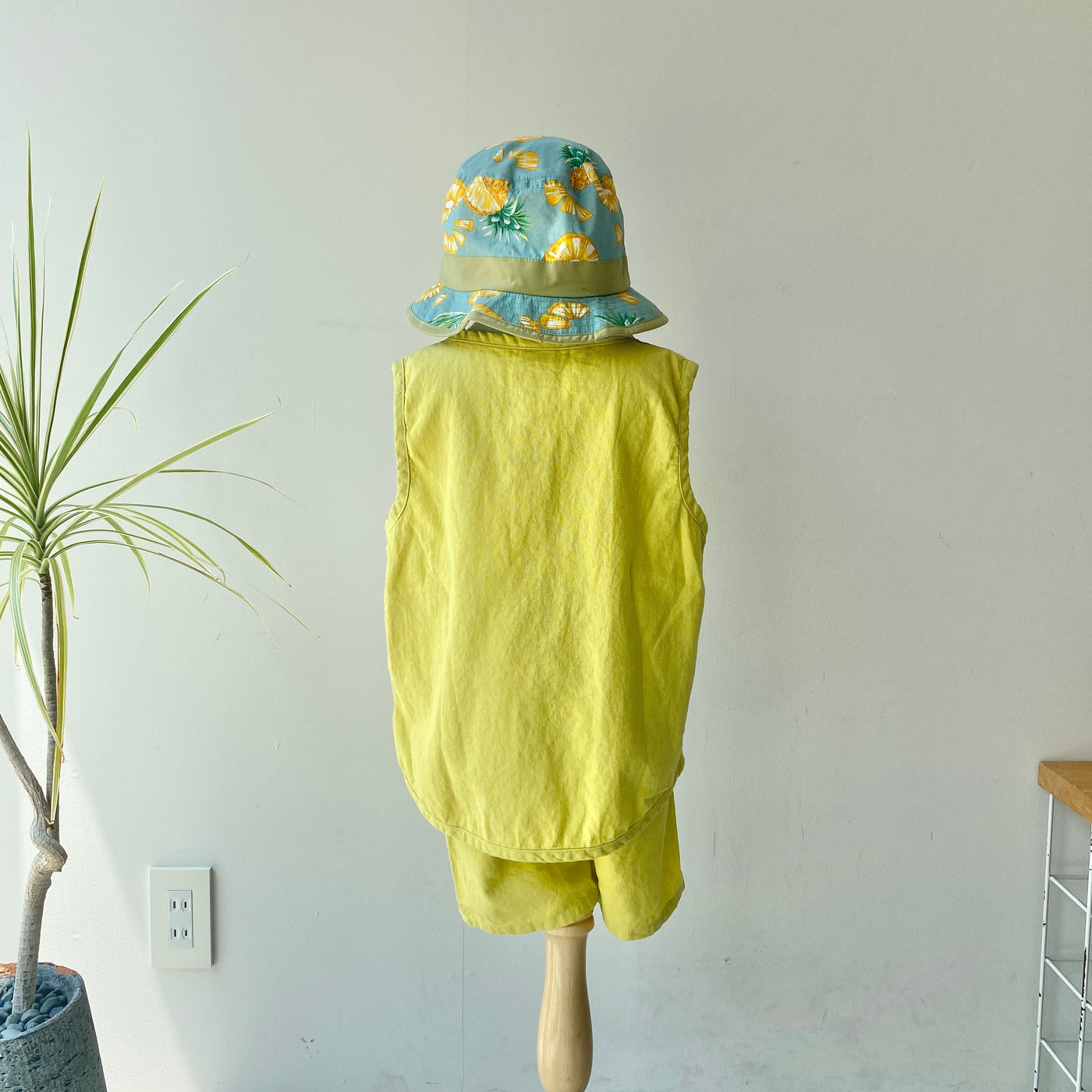 【hamomisi】Linen short pants(110~150)