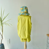 【hamomisi】Linen short pants(110~150)