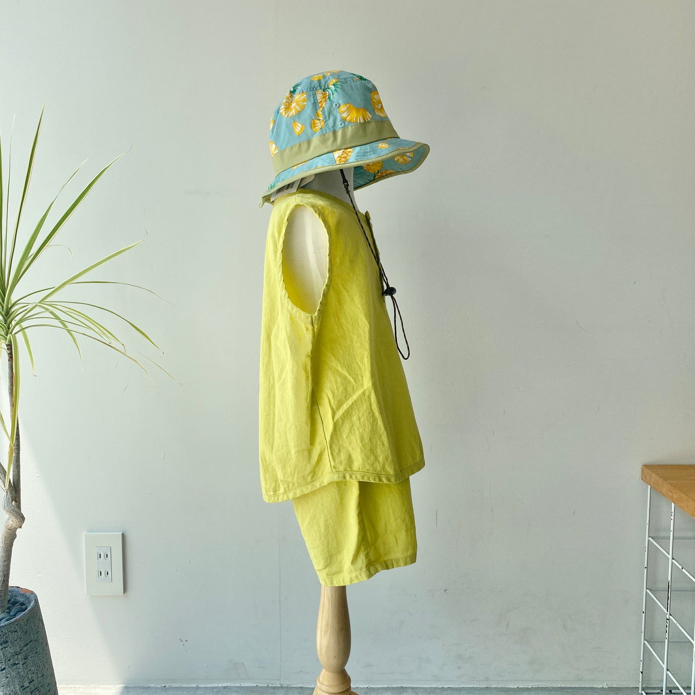 【hamomisi】Linen short pants(110~150)