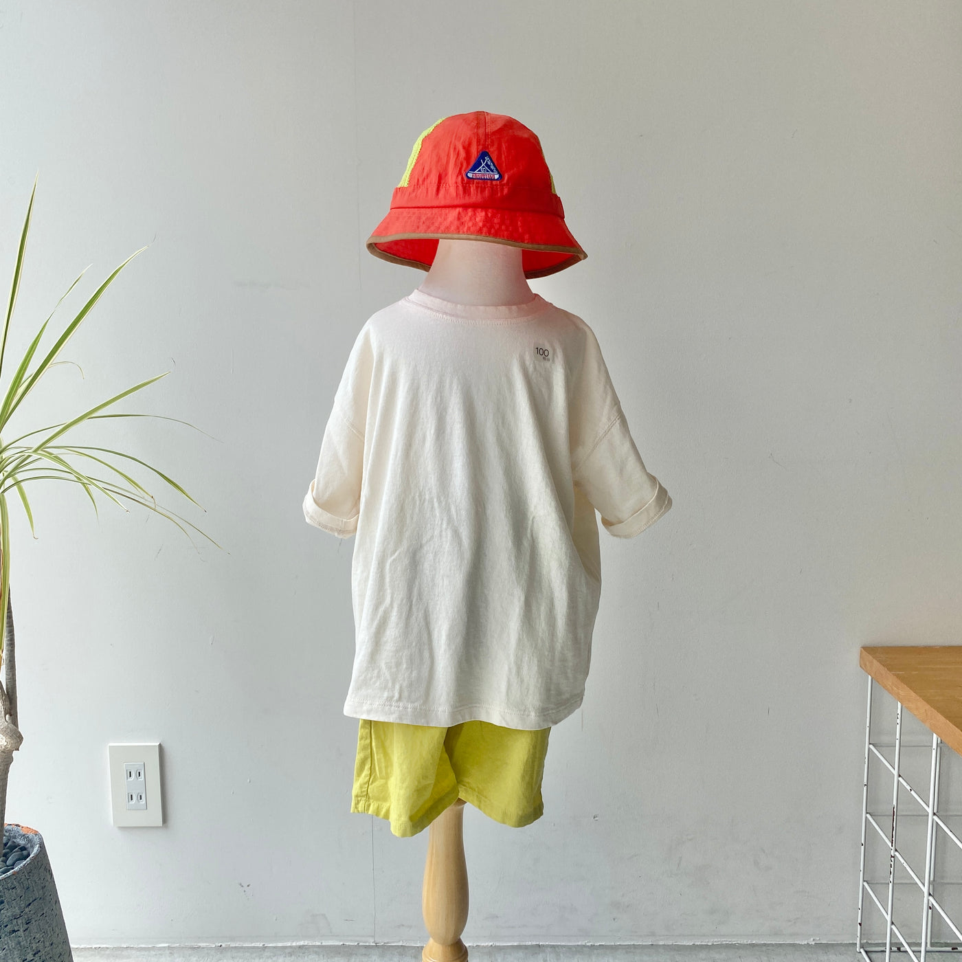 【hamomisi】Simple T-shirt(80~130)