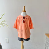 【hamomisi】Simple T-shirt(80~130)