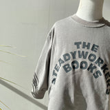 【hamomisi】Long logo sweat shirt (90~130)