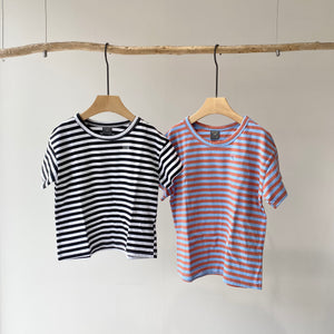 【hamomisi】Border T-shirt(90~150)
