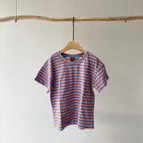 【hamomisi】Border T-shirt(90~150)