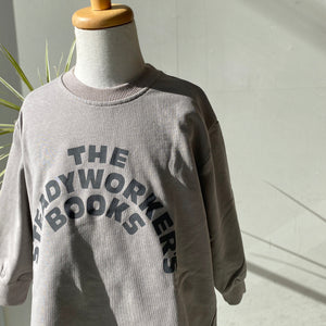 【hamomisi】Long logo sweat shirt (90~130)