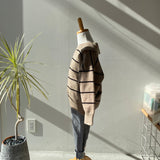 【hamomisi】Stripe knit (90~130)