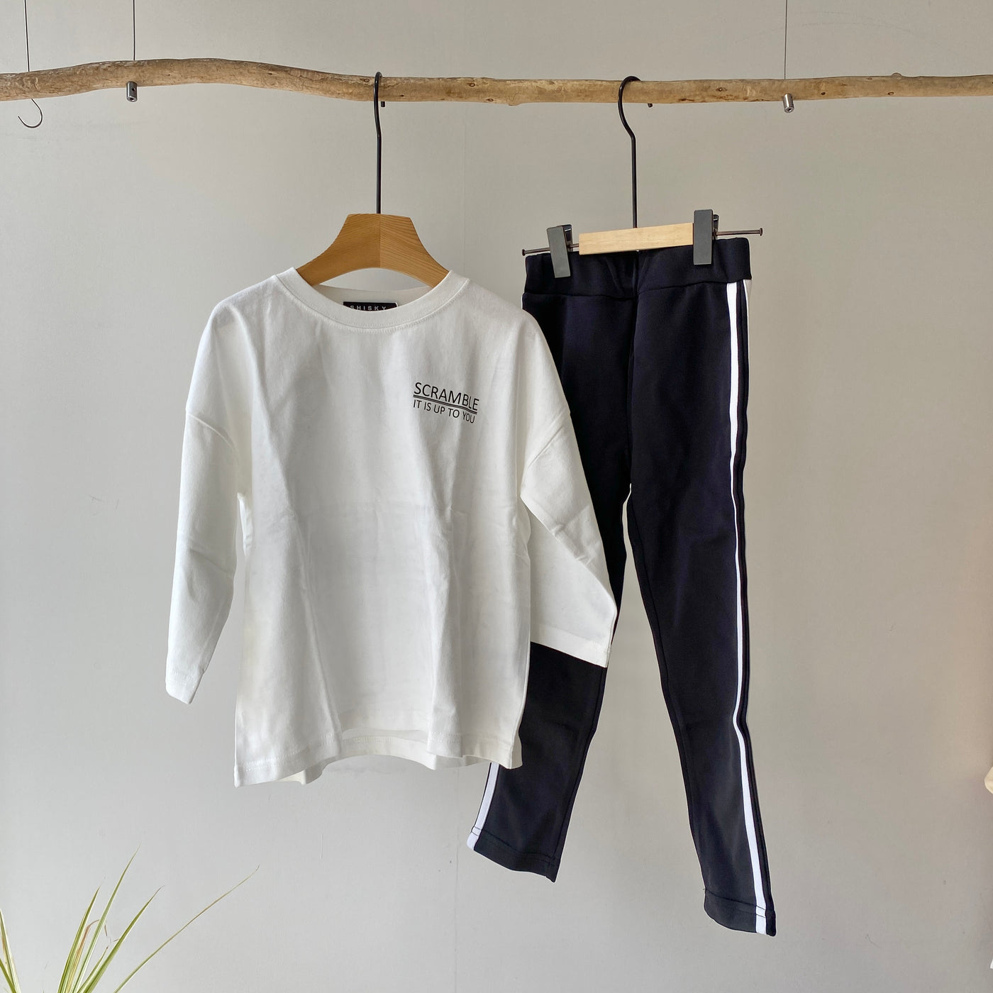 【hamomisi】Kids big T jersey setup(110.120.140)