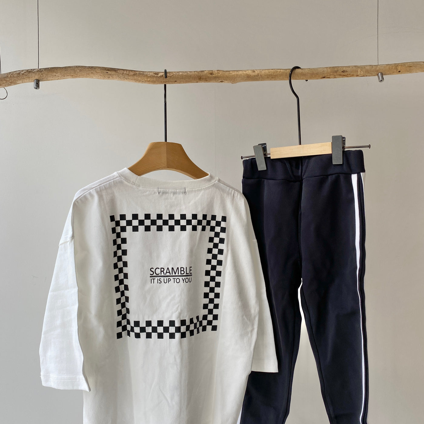 【hamomisi】Kids big T jersey setup(110.120.140)