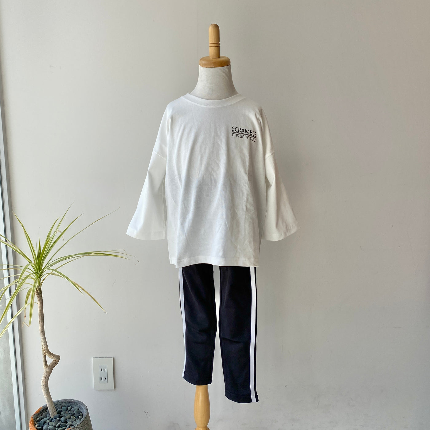 【hamomisi】Kids big T jersey setup(110.120.140)