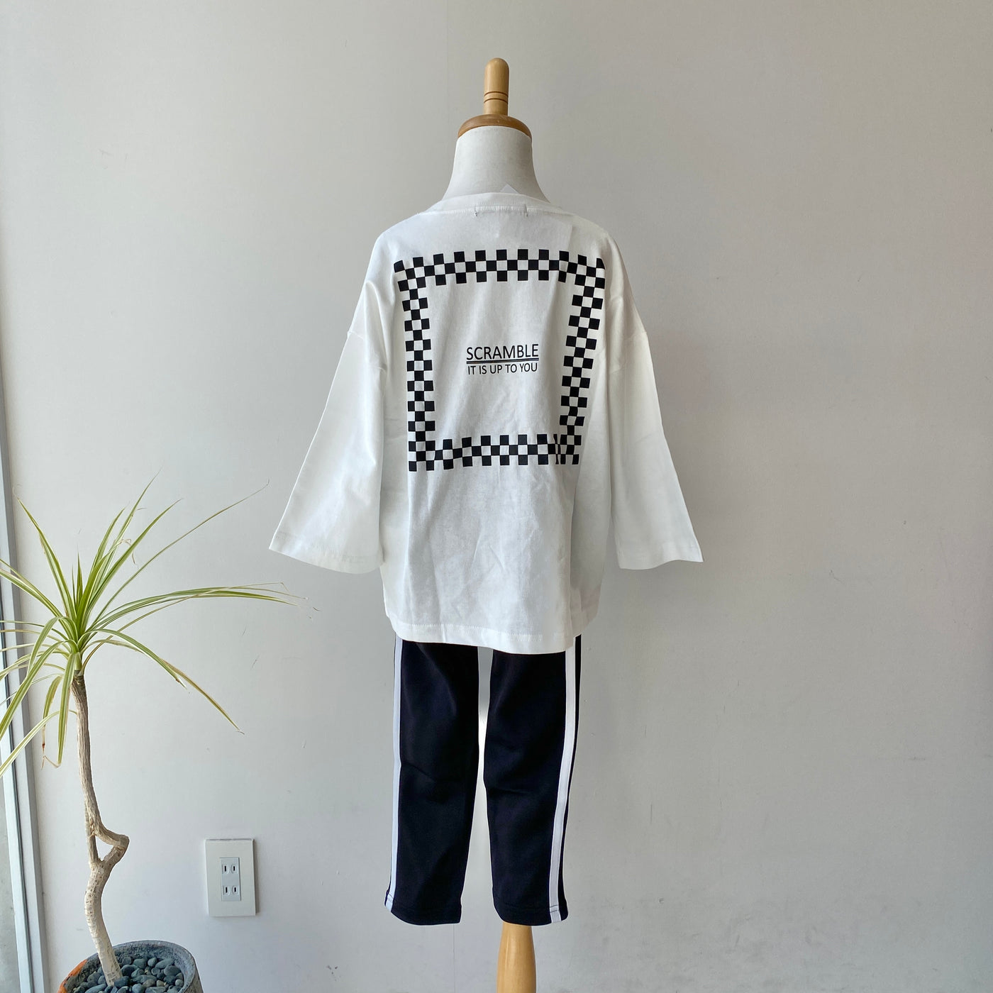 【hamomisi】Kids big T jersey setup(110.120.140)