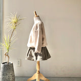 【hamomisi】Round tooth skirt(100~120)