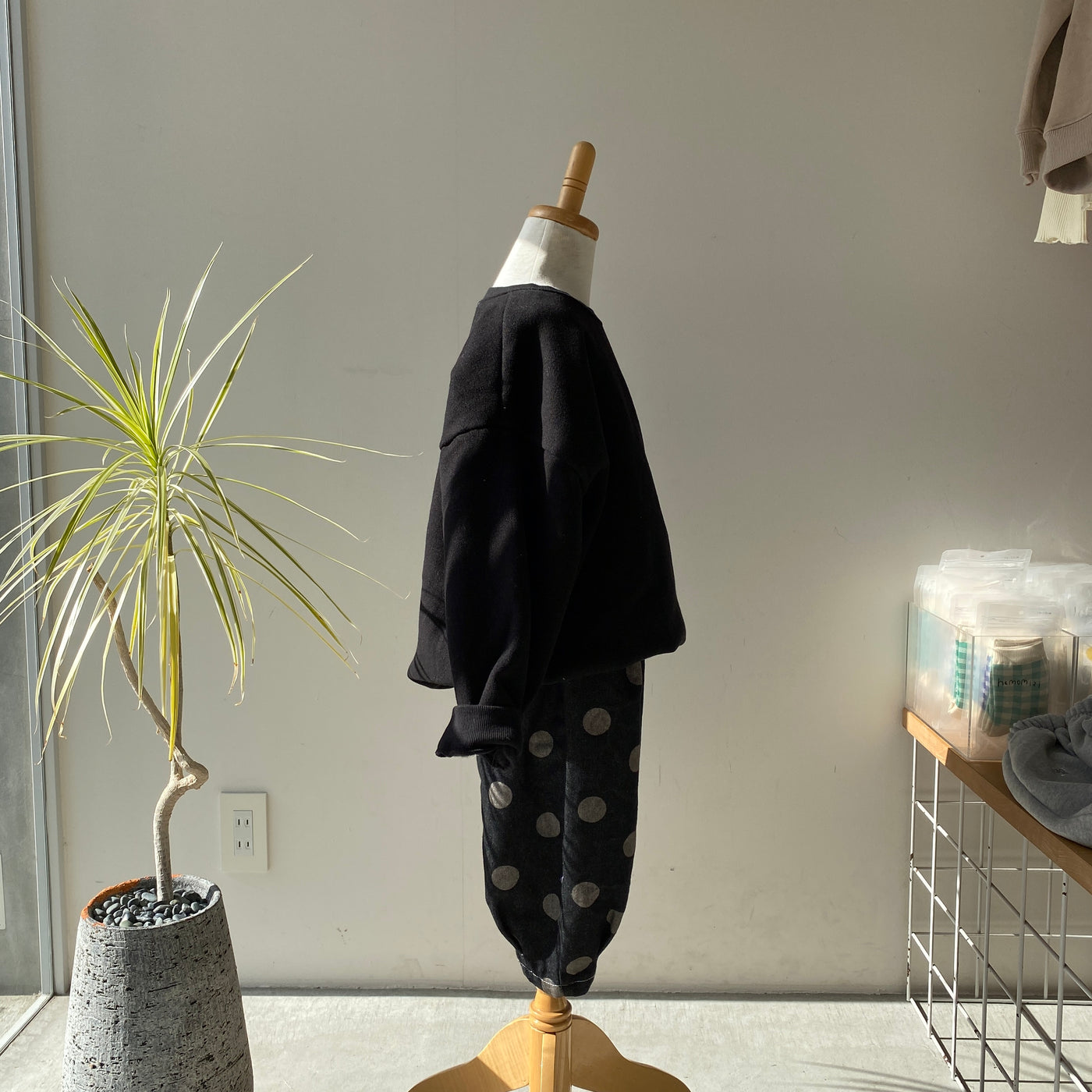 【hamomisi】Dot pants (120.130)