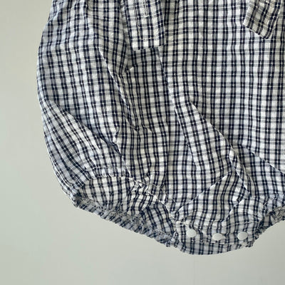 【hamomisi】Rompers with bow tie(73~90cm)