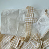 【hamomisi】Rompers with bow tie(73~90cm)