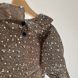 【hamomisi】Ruffle collar shirt(80~100cm)