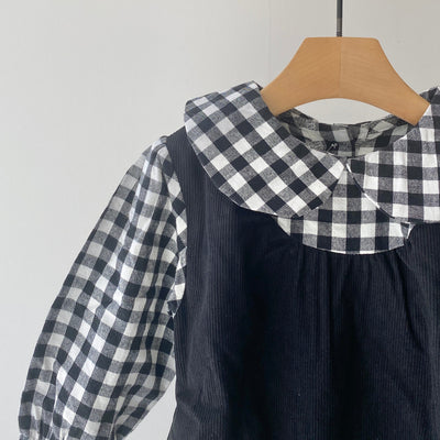 【hamomisi】Layered rompers(73.80.90cm)