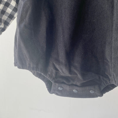 【hamomisi】Layered rompers(73.80.90cm)