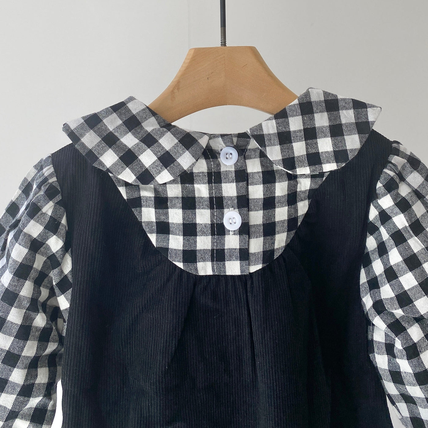 【hamomisi】Layered rompers(73.80.90cm)