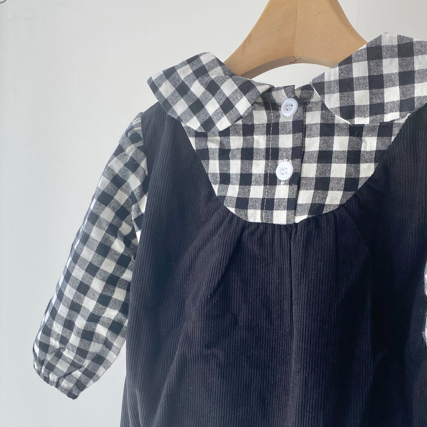 【hamomisi】Layered rompers(73.80.90cm)