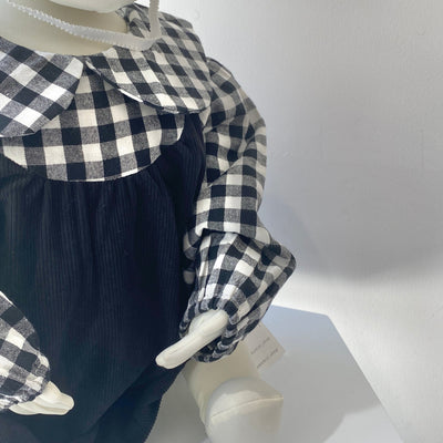 【hamomisi】Layered rompers(73.80.90cm)